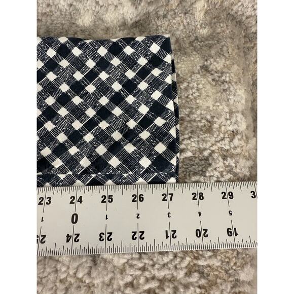 Brooks Brothers Womens Size 8 Natalie Fit Checker Pants Black White Button Zip - Picture 6 of 12